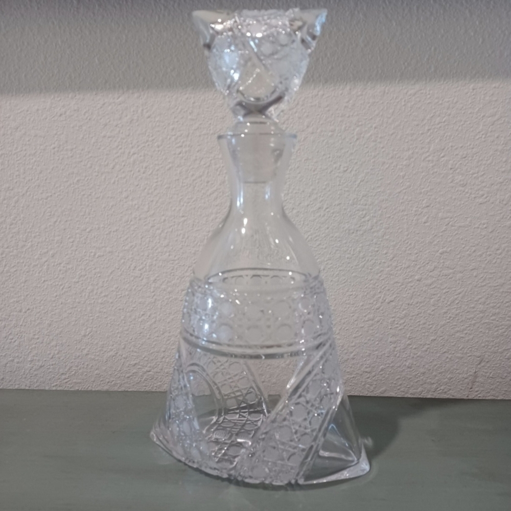 Vintage Russian Crystal Decanter - Picture 3 of 6